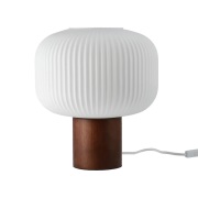 Scandi Living Fair pöytävalaisin 34,5 cm Huurrelasi-tummaksi petsattu ...