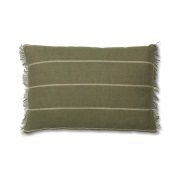 Ferm Living Calm tyynynpäällinen 40x60 cm Oliivi-vaaleanbeige