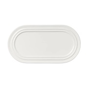 Broste Copenhagen Stevns lautanen, soikea 27,5 cm Chalk white