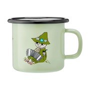 Muurla Moomin emalimuki 2,5 dl Snufkin