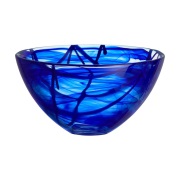 Kosta Boda Contrast kulho 230 mm Sininen-sininen