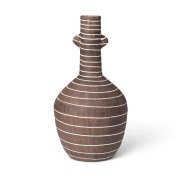 Ferm Living Brura maljakko 32 cm Coffee-white