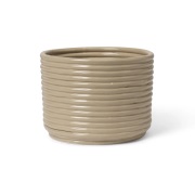 Ferm Living Corduroy ruukku Ø20x15 cm Cashmere