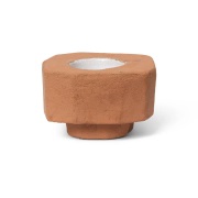 Ferm Living Kurinu kynttilänjalka Terracotta