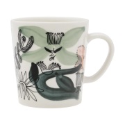 Arabia Kukkamaa muki 30 cl Vihreä