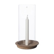 ERNST Ernst kynttilätarjotin-kynttilälyhty inkl lasisylinteri 30 cm Te...