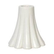 Broste Copenhagen Heli kynttilänjalka 8 cm Cream