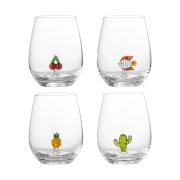 Bloomingville Misa juomalasit 56 cl 4 osaa Kirkas