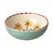 RICE Rice keraaminen kulho 35 cl Yellow Flower-jade