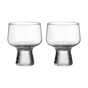 Iittala Solare lasi jalalla 29 cl 2-pack. Kirkas