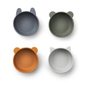 Liewood Iggy silikonikulho 4 osaa Blue mix