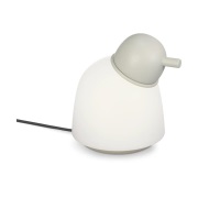 Belid Bird pöytälamppu 21,5 cm Hiekka-opaalilasi