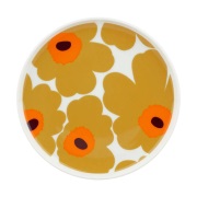 Marimekko Unikko lautanen Ø 20 cm White-caramel-warm orange