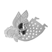 Pluto Design Lisa Larson Hanna kynttilänjalka Hopea