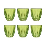 La Rochère Lily vesilasi 6 pack Kiivunvihreä