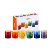 Le Creuset Signature kivisavi muki 6-osaa Rainbow
