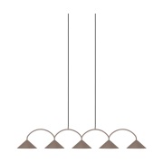 Globen Lighting Curve riippuvalaisin 5 Mocha