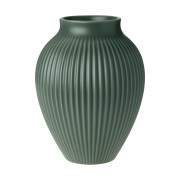 Knabstrup Keramik Knabstrup maljakko ripple matta celadon green 20 cm