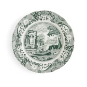 Spode Heritage Green Italian lautanen Vihreä, Ø27 cm