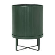 Ferm Living Bau -kukkaruukku suuri Ø28 cm Tummanvihreä