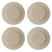 Scandi Living Dots asetti 22 cm 4-pakkaus Beige