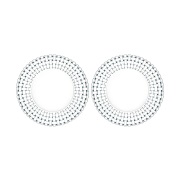 Nachtmann Bossa Nova lautanen 23 cm, 2-pakkaus Kirkas