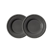 PotteryJo Daria leipälautanen Ø 18 cm, 2-pakkaus Clean grey