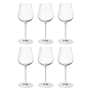 Georg Jensen Sky valkoviinilasi 35 cl, 6-pakkaus Kristalli