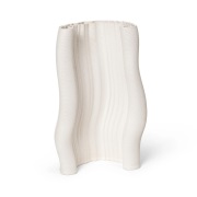 Ferm Living Moire maljakko 19 x 30 cm Off-white