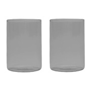 Design Letters Design Letters -suosikkilasi 35 cl 2-pakkaus Smoke