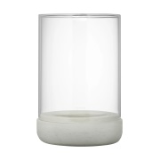 blomus Calma kynttilälyhty Ø15 cm Light grey