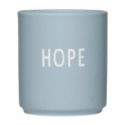 Design Letters Design Letters suosikkikuppi 25 cl Hope-light blue
