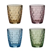 Aida Mosaic juomalasi 34 cl 4-pakkaus Monivärinen