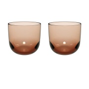 Villeroy & Boch Like vesilasi 28 cl 2-pakkaus Clay