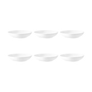 Seltmann Weiden Terra syvä lautanen Ø 21,2 cm 6-pakkaus Valkoinen