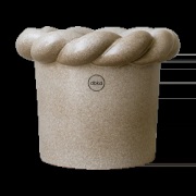 DBKD Twine ruukku Ø 14 cm Beige