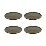 Serax Inku lautanen XL Ø27 cm 4 kpl Green