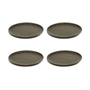 Serax Inku lautanen M 21 cm 4 kpl Green