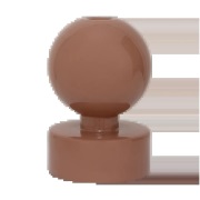 URBAN NATURE CULTURE Pallo B kynttilänjalka 13 cm Cameo brown