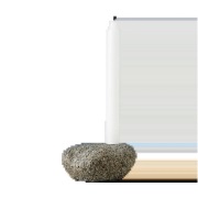 MUUBS Valley kynttilänjalka 6 cm Luonnonkivi
