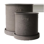 DBKD Plant pot ruukku pieni 2 kpl Brown