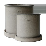 DBKD Plant pot ruukku pieni 2 kpl Beige