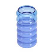 Design Letters Bubble 2-in-1 vaasi ja kynttilänjalka 13,5 cm Blue