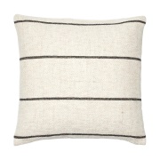 Broste Copenhagen Sigrid tyynynpäällinen 50x50 cm Light beige-black