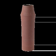 Knabstrup Keramik Clay vaasi 32 cm Terracotta