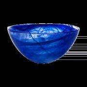 Kosta Boda Contrast kulho 350 mm Sininen-sininen