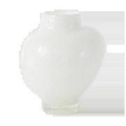 Olsson & Jensen Mila maljakko pieni 19,5 cm Valkoinen