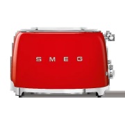 Smeg Smeg 50's Style leivänpaahdin 4x4 viipaletta Punainen