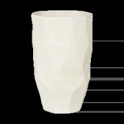 URBAN NATURE CULTURE Serra maljakko 27 cm White