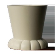 DBKD Flora ruukku Ø19 cm Creme